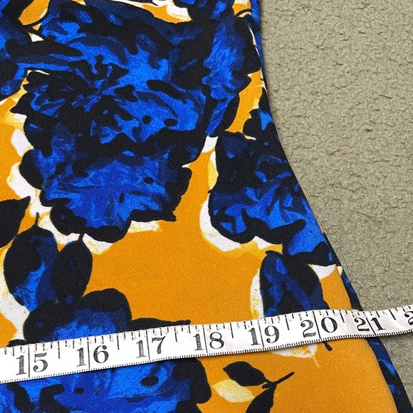 Who What Wear Sleeveless Floral Dress - Picture 12 of 13